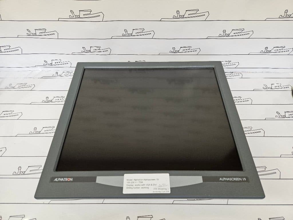 Alphatron AlphaScreen 19 inch maritiem display monitor, Watersport en Boten, Info@alphatronmarine.com, Gebruikt, Schaardijk 23, 3074 JG Rotterdam