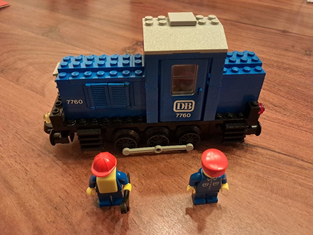 Lego 12v trein 7760, Gebruikt, Overige thema's, Lego, Ophalen of Verzenden