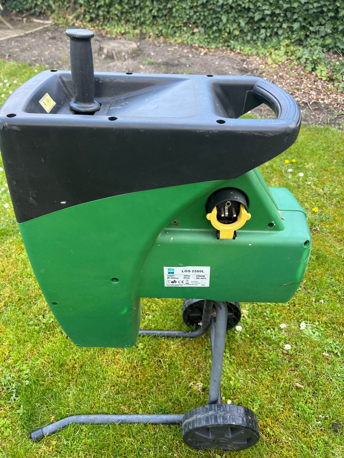 Sandrigarden LGS 2500L Elektrische Hakselaar, Ophalen, Gebruikt, Elektrisch