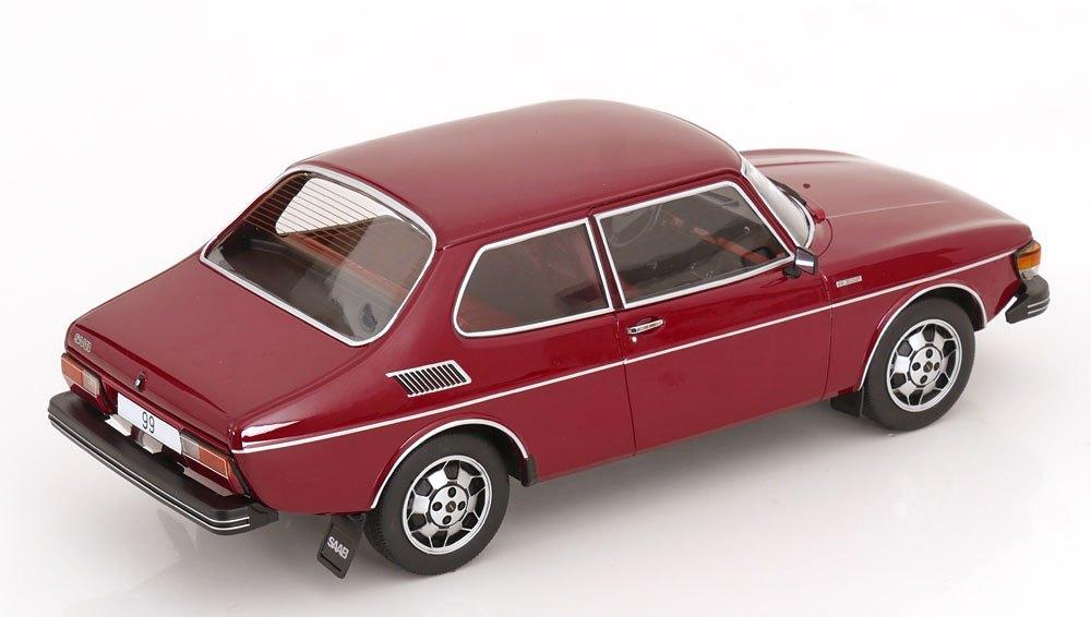 MCG 1:18 Saab 99 EMS donkerrood 1977, Overige merken, MCG, -, Nieuw