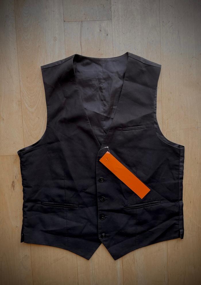 Gilet / vestje zwart maat 46 / S, Ophalen of Verzenden, Zo goed als nieuw, Maat 46 (S) of kleiner, Zwart