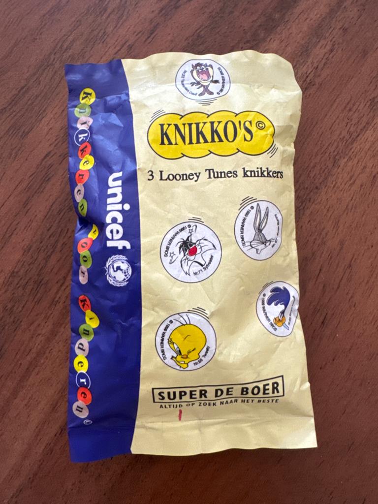 Looney tunes knikkers 1999 in zakje (nooit geopend!), Verzamelen, Ophalen of Verzenden, Nieuw