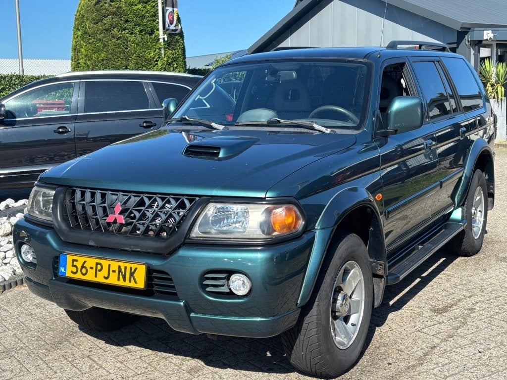 Mitsubishi Pajero Sport 2.5 TD GLS 2004 5-Persoons 181.000 K, Auto's, Mitsubishi, Gebruikt, 4 cilinders, Bedrijf, Grijs