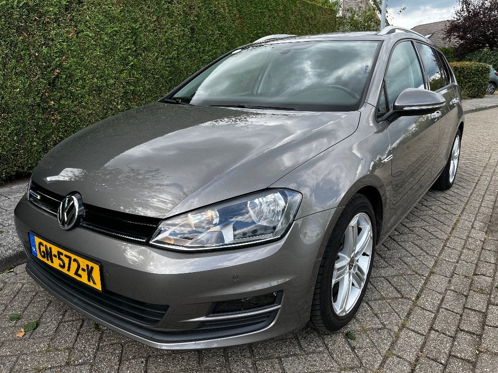 Volkswagen Golf 1.0 TSI 85KW Variant 2015 Grijs Station, Voorwielaandrijving, 23 km/l, Origineel Nederlands, Stationwagon