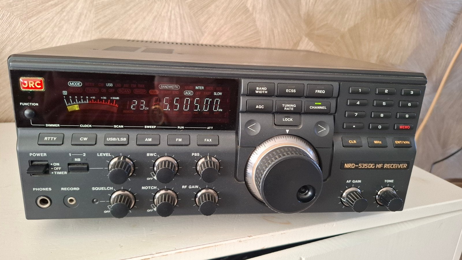 JRC 535DG, Telecommunicatie, Ophalen of Verzenden, Zo goed als nieuw, Ontvanger