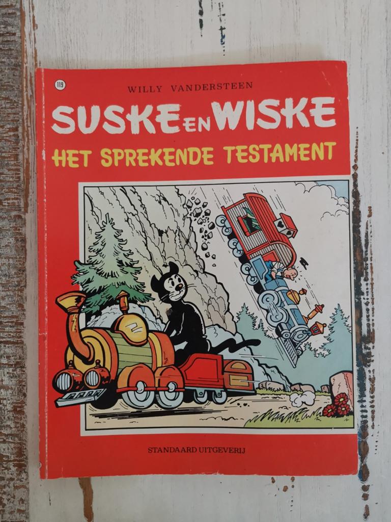 suske en wiske, Het Sprekende Testament 119, Eén stripboek, Ophalen of Verzenden, Gelezen