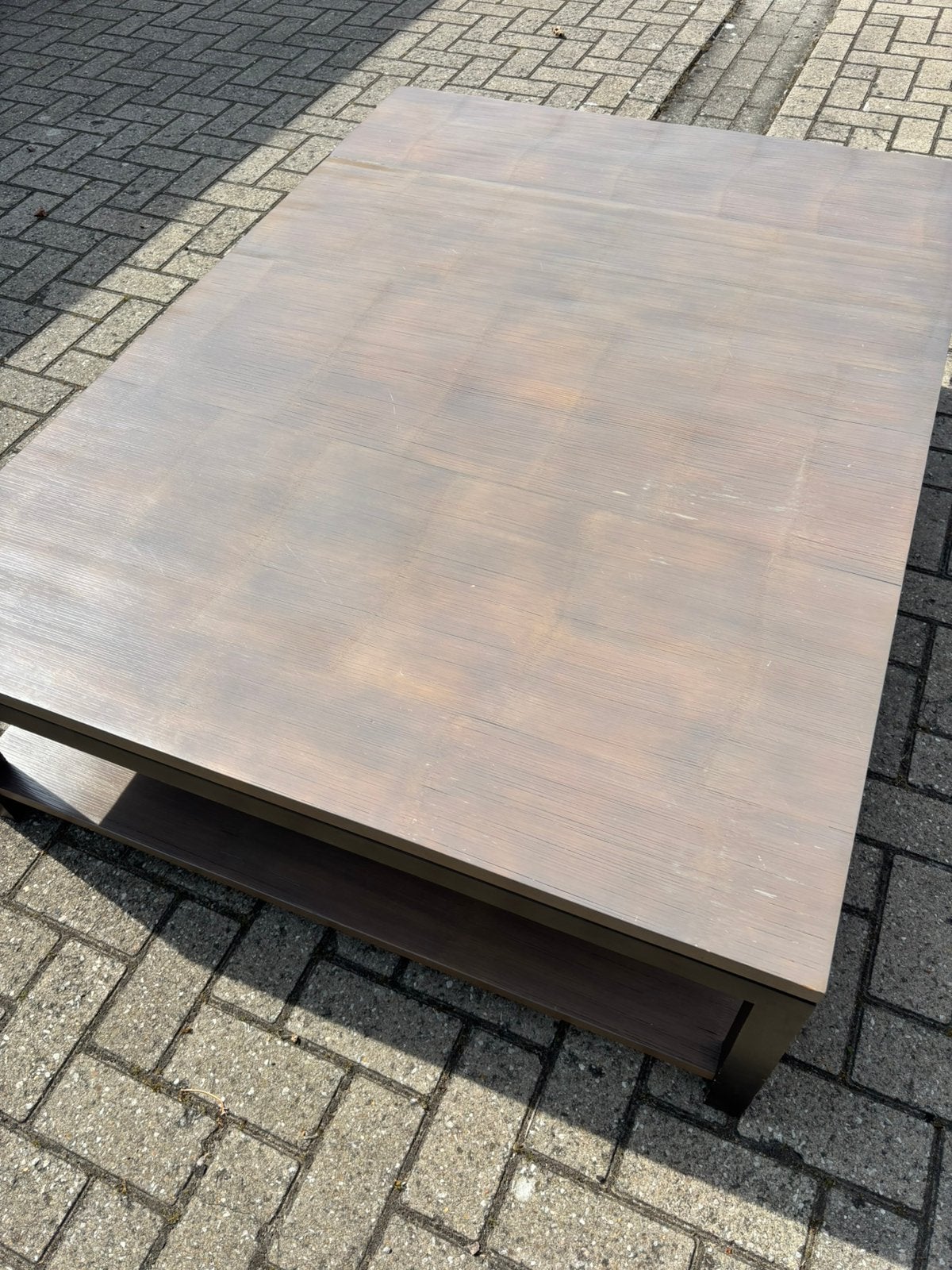 💚 Axel Vervoordt vintage design bamboe salontafel, Huis en Inrichting, Tafels | Salontafels, Ophalen, Gebruikt, 100 tot 150 cm