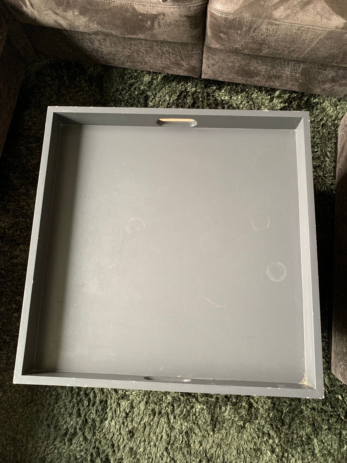 Houten dienblad, Ophalen, Gebruikt, Vierkant, Hout