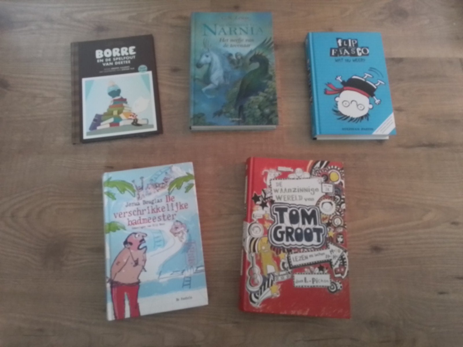 Kinderboeken: Narnia,Tom Groot,Borre,Flip Fiasco,Badmeester, Boeken, Ophalen of Verzenden, Zo goed als nieuw