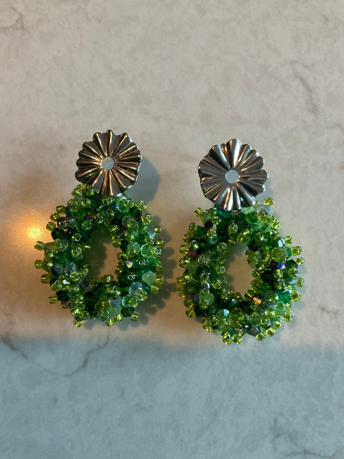 Prachtige oorbellen lott lal incl verzk, Sieraden, Tassen en Uiterlijk, Oorbellen, Overige materialen, Hangers, Overige kleuren