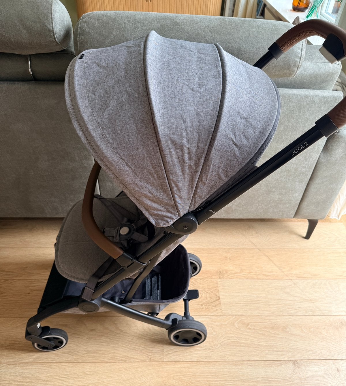 Joolz Aer grijs buggy, Ophalen, Gebruikt