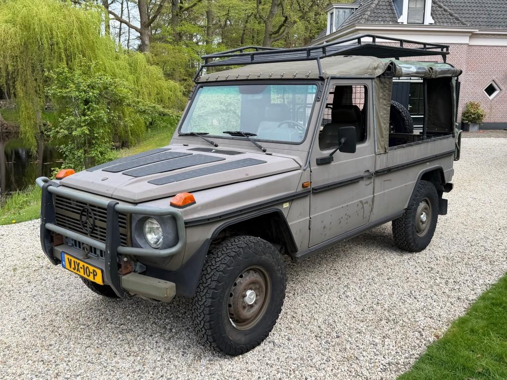 Mercedes-benz G-KLASSE Puch 230 GE Cabriolet Zwitsers leger, Automaat, 2000 kg, Mercedes-Benz, Bedrijf