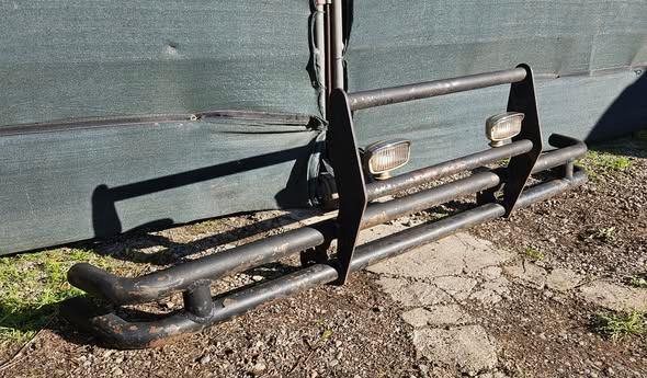 Stalen bar-frame voorbumper met bullguard, Ophalen, Gebruikt, Ford USA