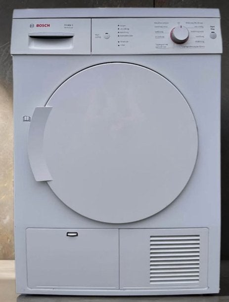 Bosch Condensdroger - Wit, Goede Staat, 6 tot 8 kg, Gebruikt, Ophalen of Verzenden, Voorlader