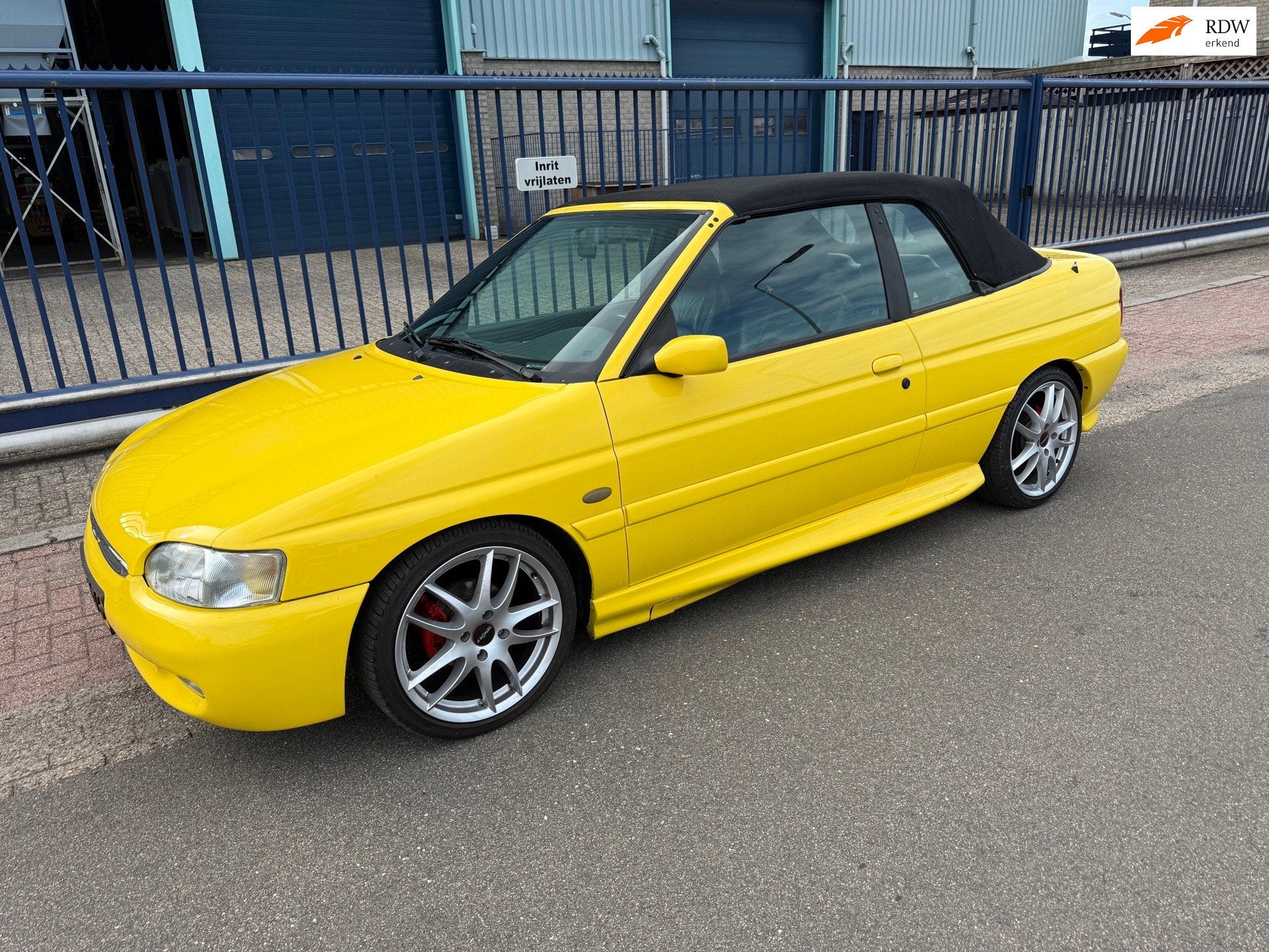 Ford Escort Cabrio 1.8 XR3i *102.098 KM *AIRCO*NIEUWSTAAT!, Auto's, Escort, 450 kg, Gebruikt, 4 cilinders
