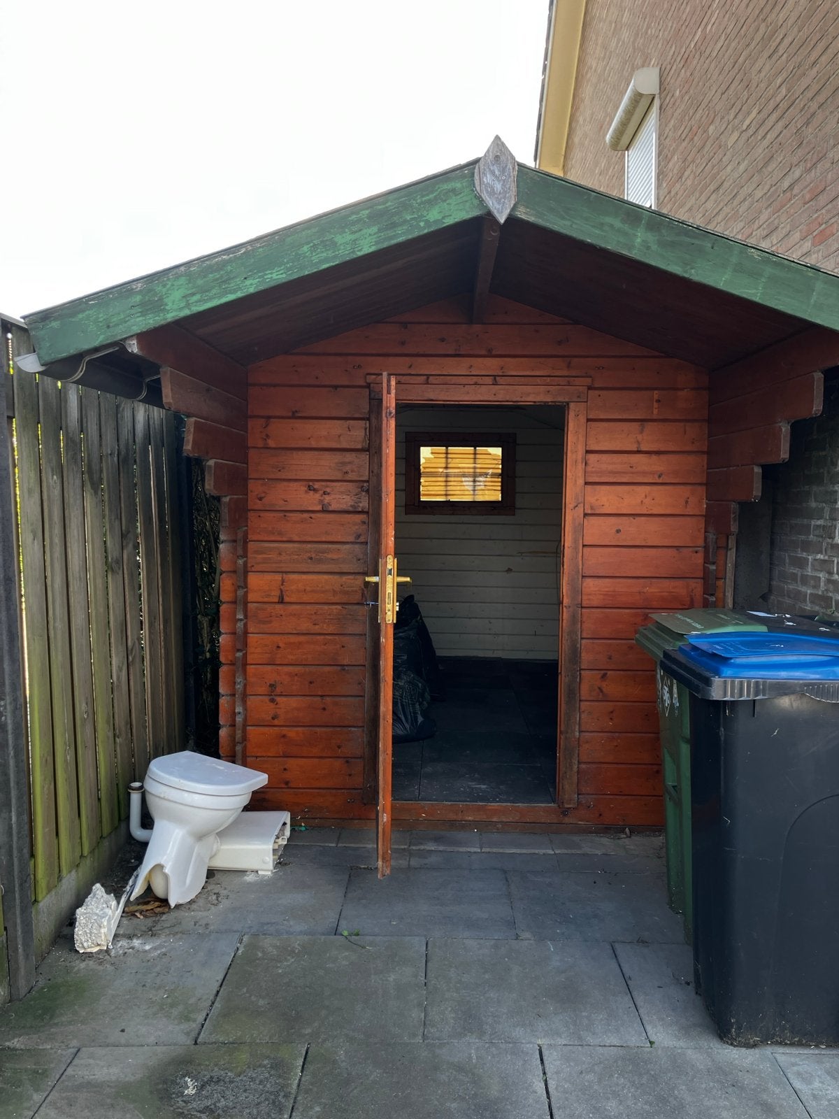 Houten Tuinberging / Schuur - Gebruikt, Ophalen, Gebruikt, Hout, Overige typen