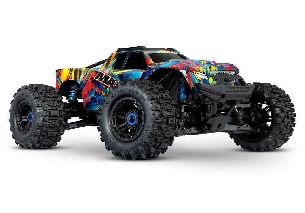 Traxxas Maxx wide 4S brushless monster truck Rock en Roll., Ophalen of Verzenden