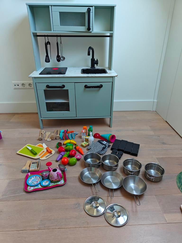 Ikea duktig speelkeukentje, Ophalen, Gebruikt, Hout, Speelkeuken-accessoire