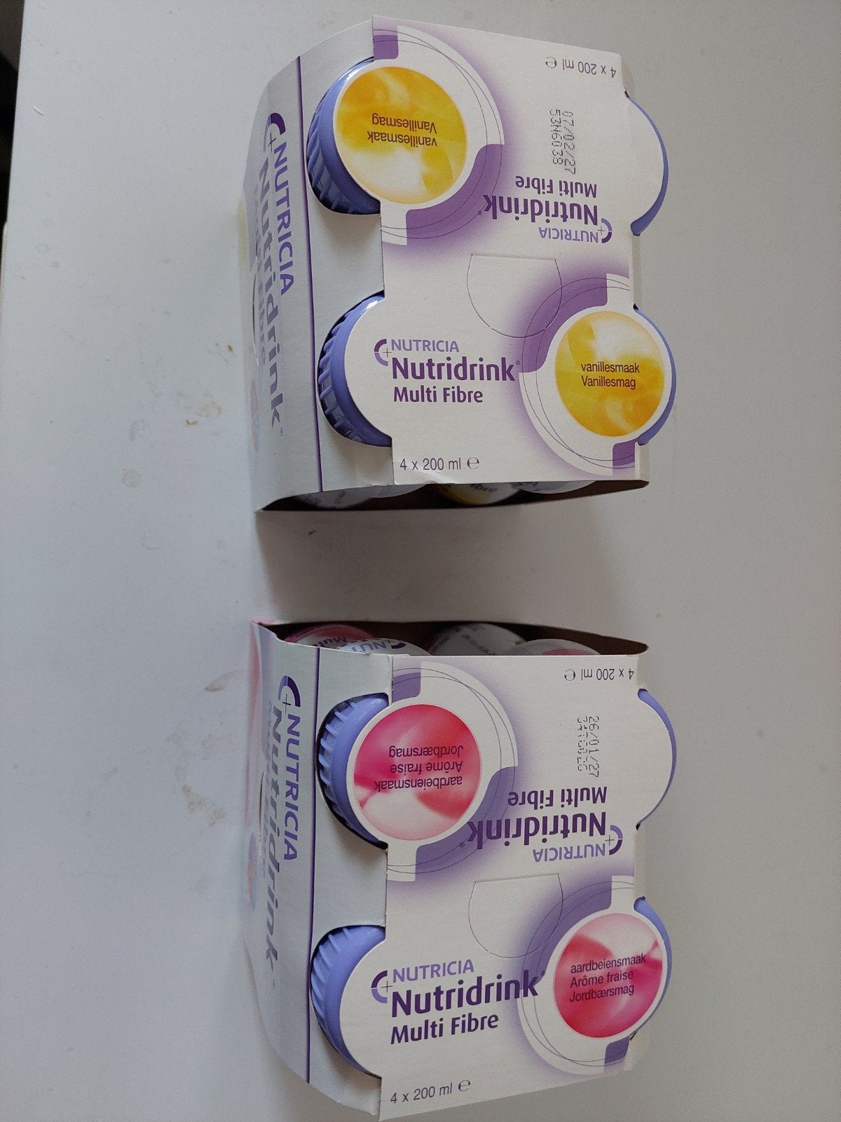 Nutridrink Multi Fibre supplementen - 48 stuks, Ophalen of Verzenden