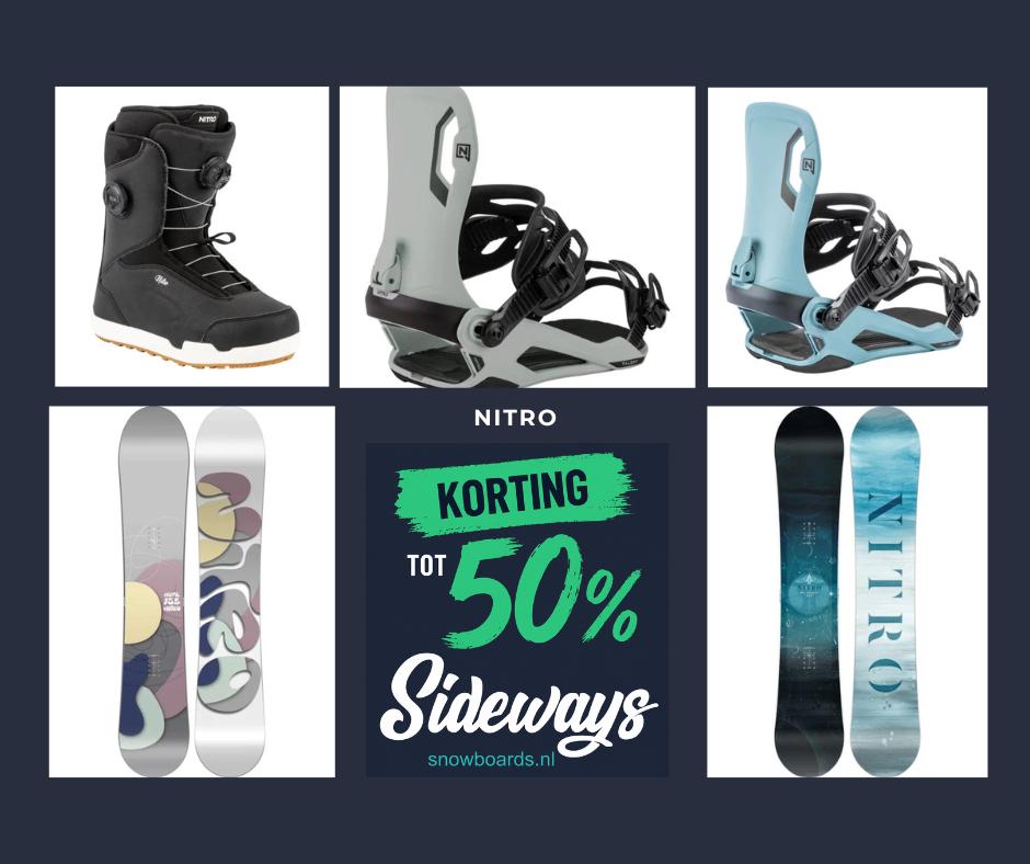 Nitro snowboard, snowboardbinding & snowboardschoenen, Ophalen of Verzenden, Nieuw, Board