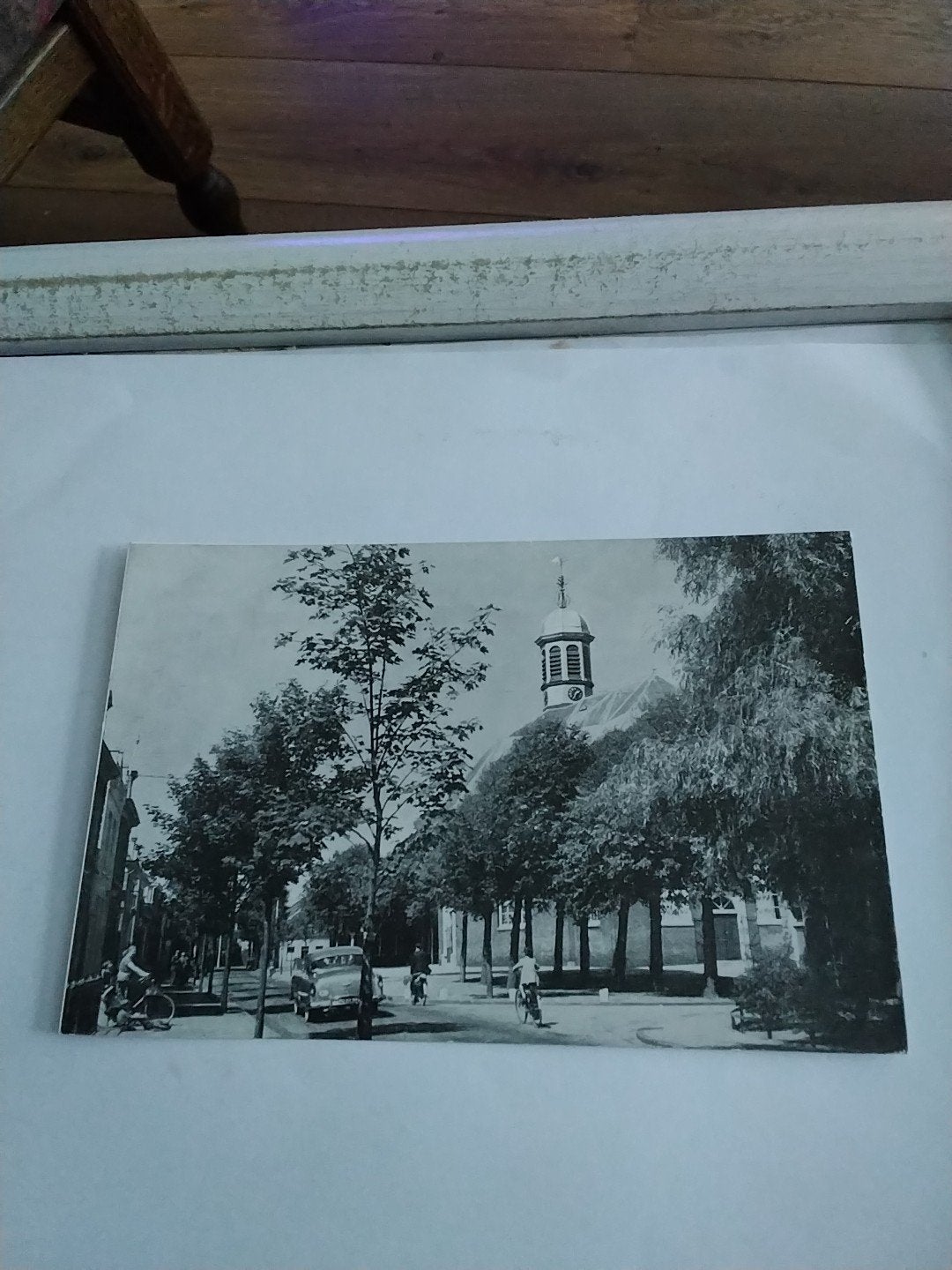Oude ansichtkaart Nederlandse Hervormde Kerk 's-Gravenzande, Ophalen of Verzenden, 1960 tot 1980, Ongelopen, Zuid-Holland