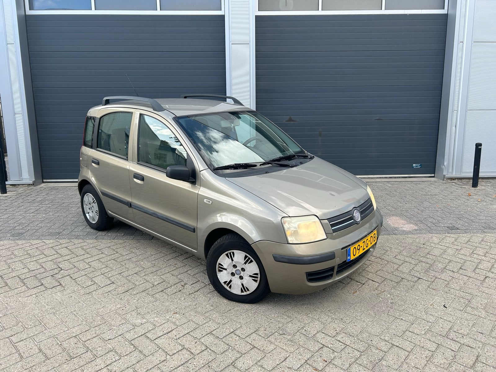 Fiat Panda 1.2 44KW 60PK 2008 Beige, Auto's, Voorwielaandrijving, Beige, Origineel Nederlands, Handgeschakeld
