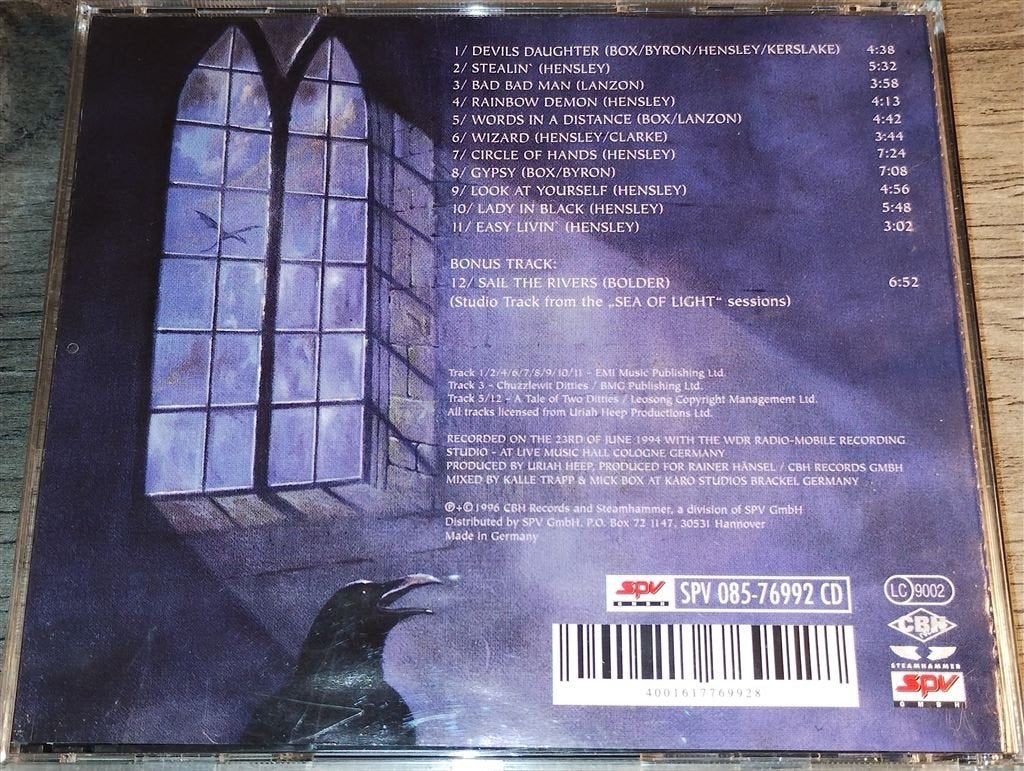 Uriah Heep - Spellbinder, Ophalen of Verzenden, Zo goed als nieuw