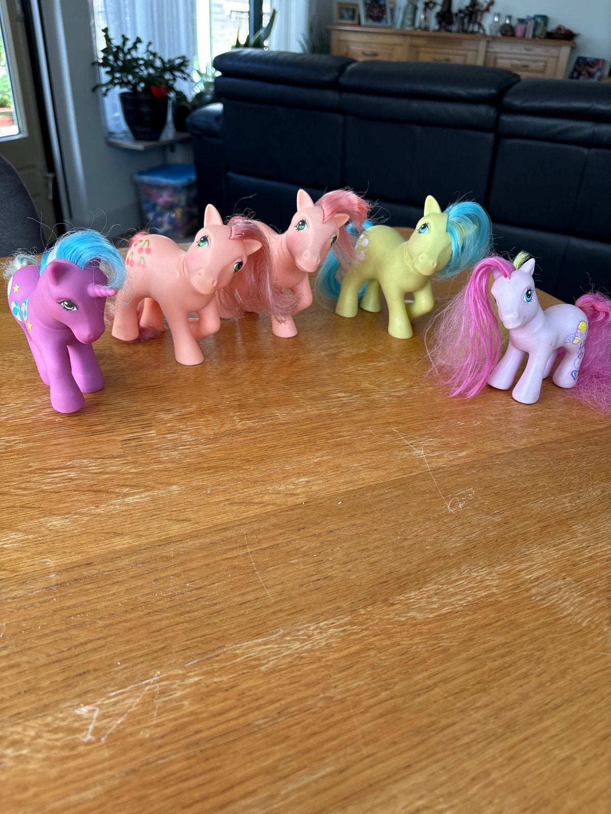 Vintage My Little Pony figuren - Set van 5, Ophalen of Verzenden, Gebruikt