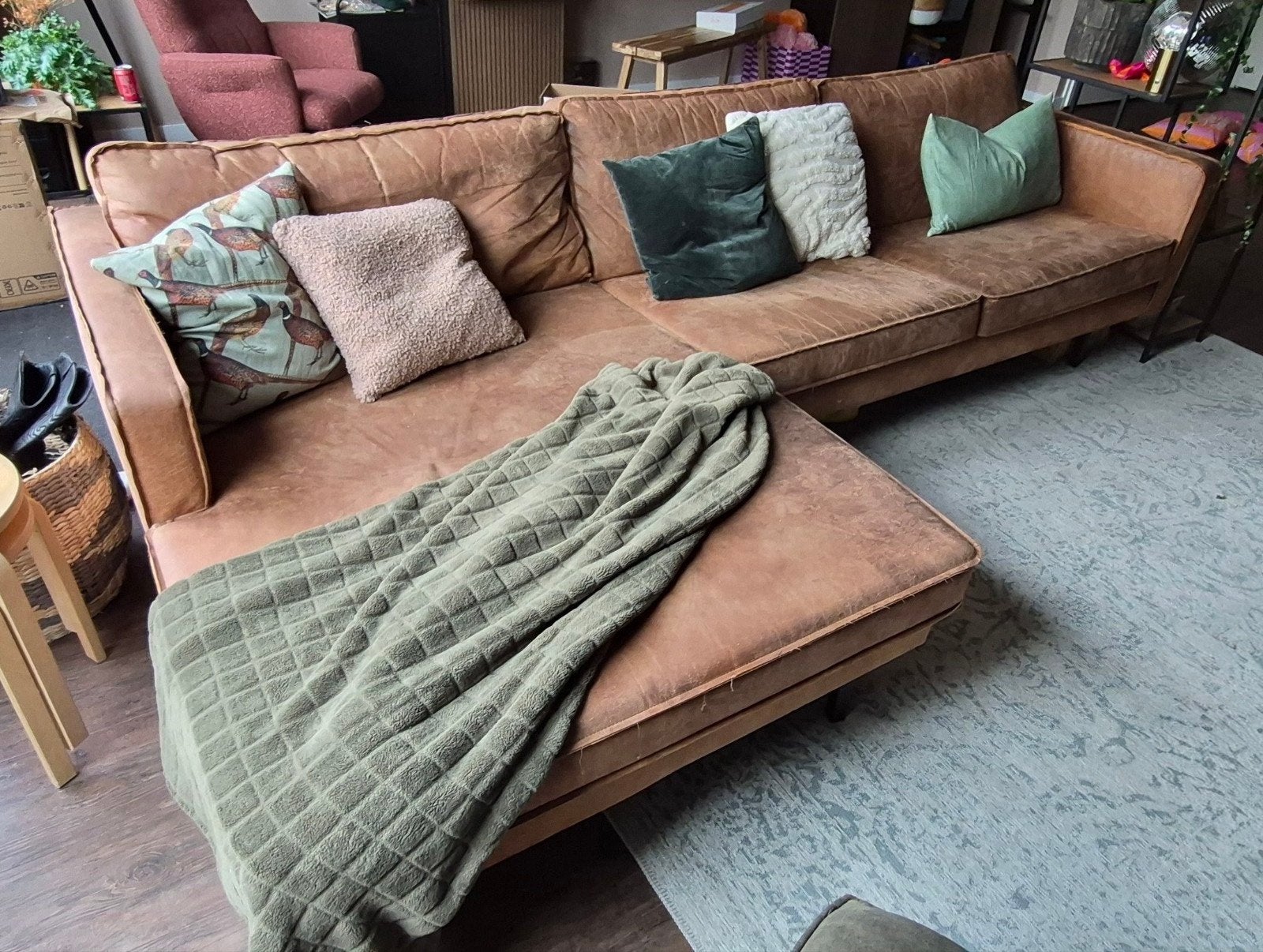 Woood Be Pure Home Rodeo Hoekbank Links - Gebruikt, Ophalen, Overige materialen, Gebruikt, Hoekbank