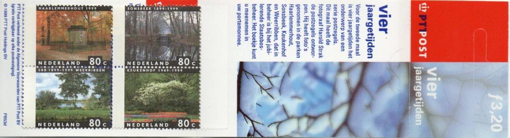 NS68-TW Boekjes PB58-64-PD53B-53D-jaargetijd-natuur-huwelijk, Verzenden, Postfris, Dier of Natuur