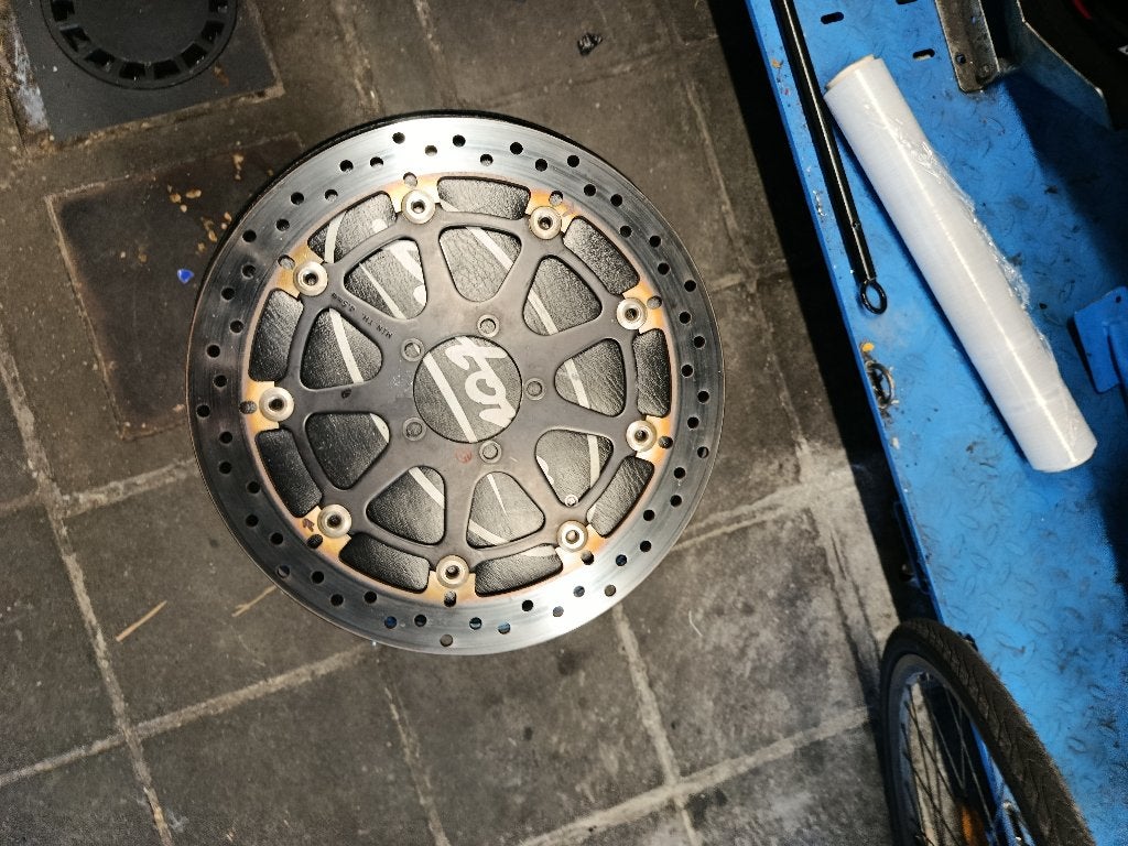 Zo goed als nieuwe Brembo remschijven ktm superduke 1290, Ophalen of Verzenden, Gebruikt