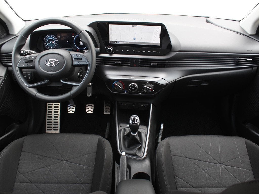 Hyundai Bayon 1.0 T-GDI Comfort Smart / Navigatie + Apple Ca, Auto's, Voorwielaandrijving, 1095 kg, Origineel Nederlands, Bedrijf