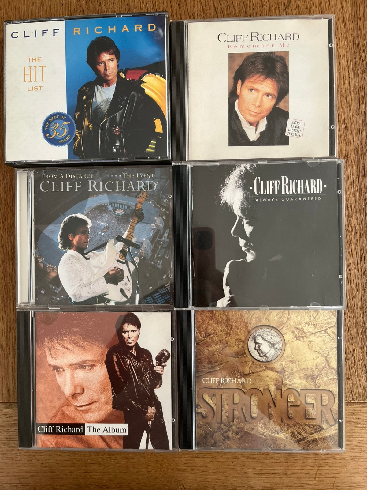 Cliff Richard 6x, Ophalen of Verzenden, Zo goed als nieuw