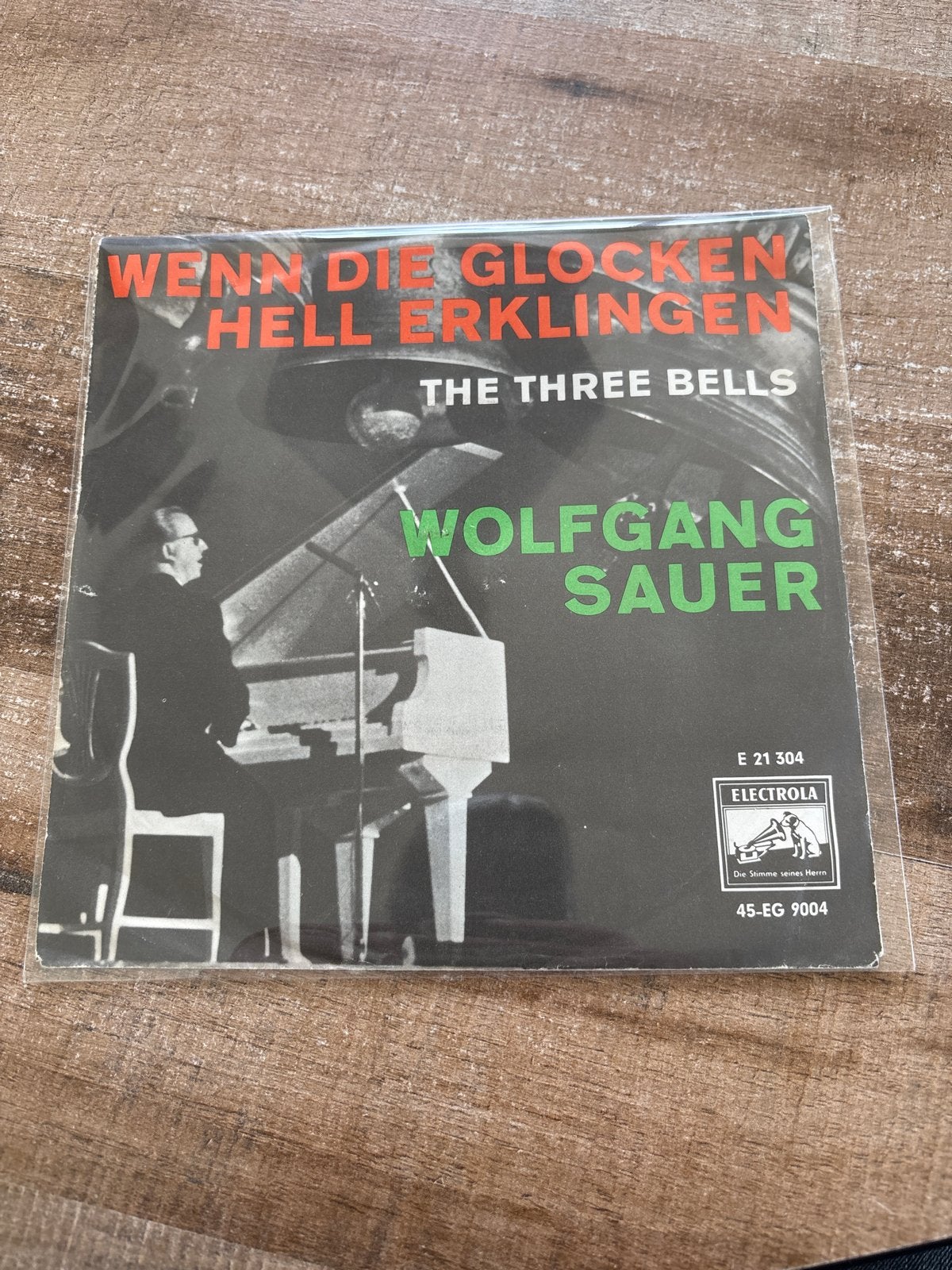 Wolfgang Sauer - Wenn die Glocken hell erklingen Single, Gebruikt, 7 inch, EP, Schlager