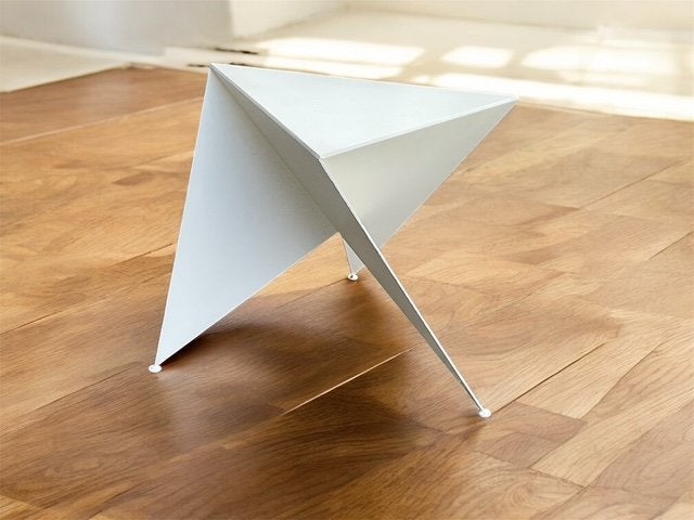 Ronald Willemsen "RW1" bijzettafel voor Metaform (1982)# 229, RW1, Gebruikt, Metaal of Aluminium, Metaform