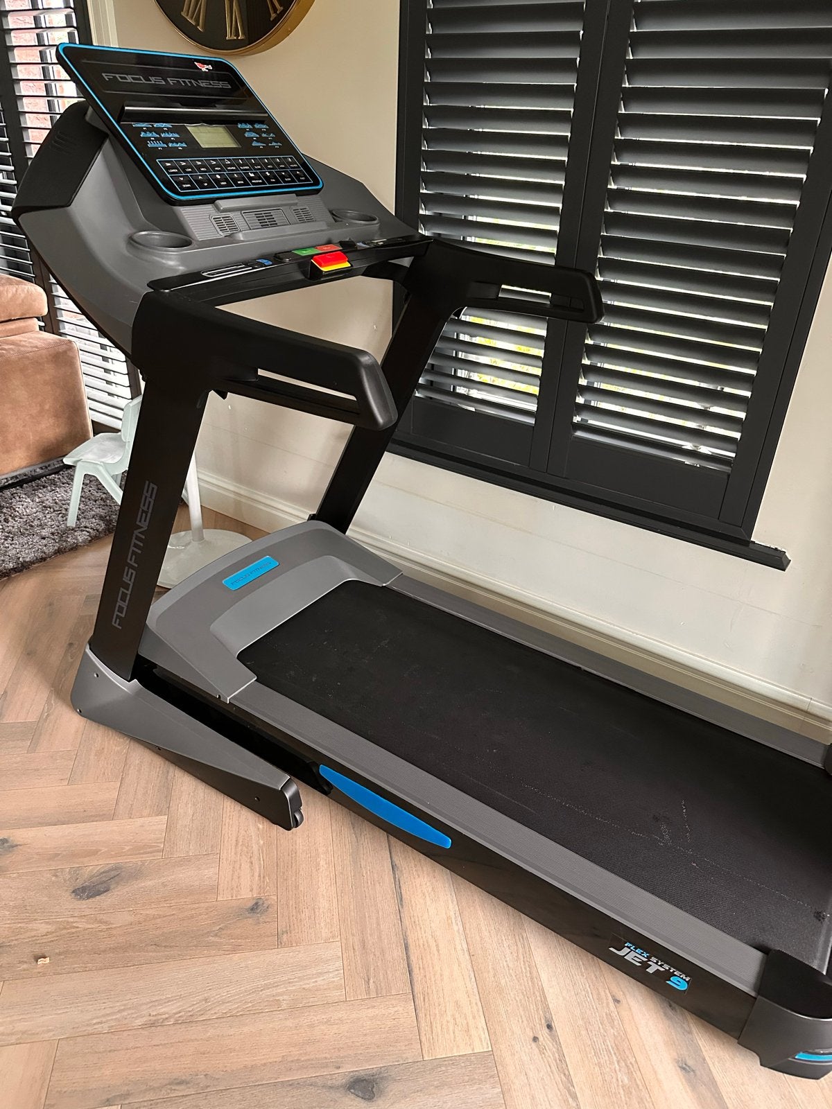 Loopband Focus Fitness Jet 9 IPLUS - Zo goed als nieuw, Ophalen, Zo goed als nieuw, Metaal, Loopband