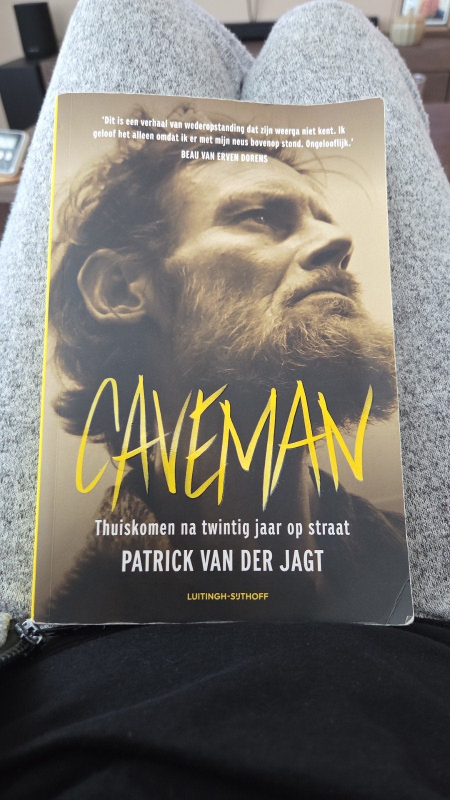 Caveman: Thuiskomen na twintig jaar op straat, Ophalen of Verzenden, Zo goed als nieuw, Patrick van der Jagt, Overige