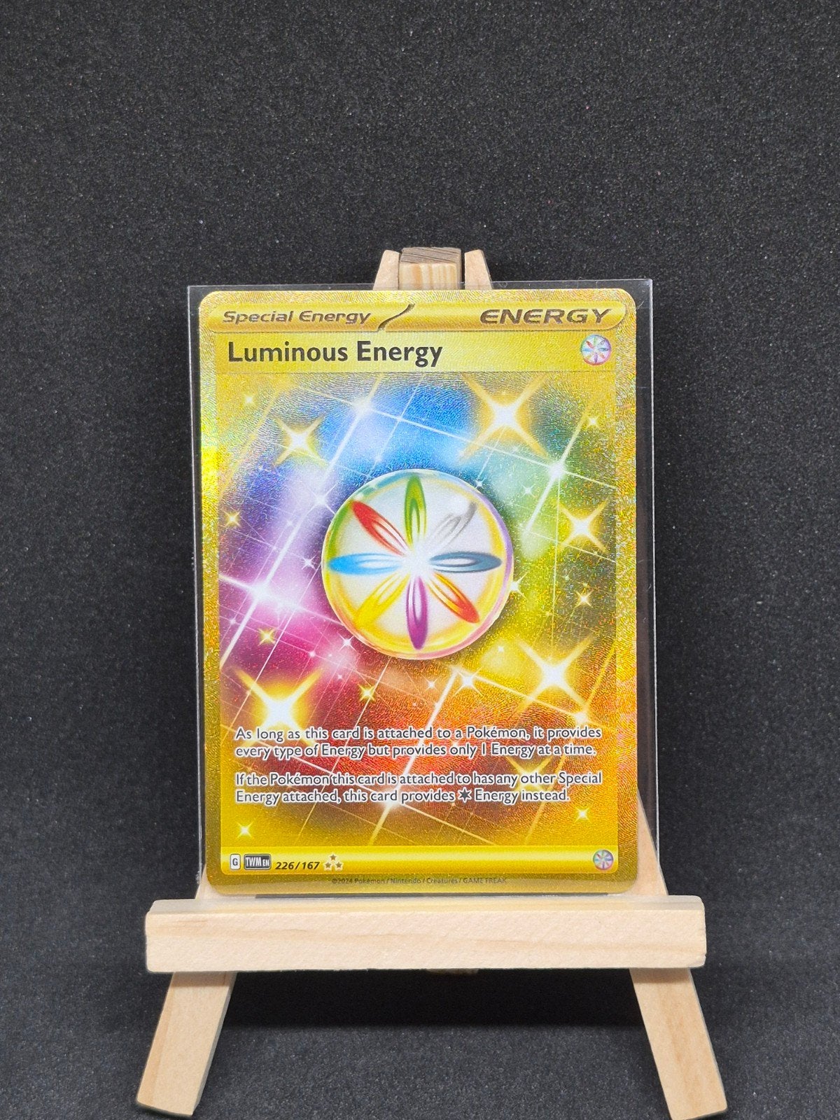 Pokémon Luminous Energy Gold Card - Near Mint, Ophalen of Verzenden