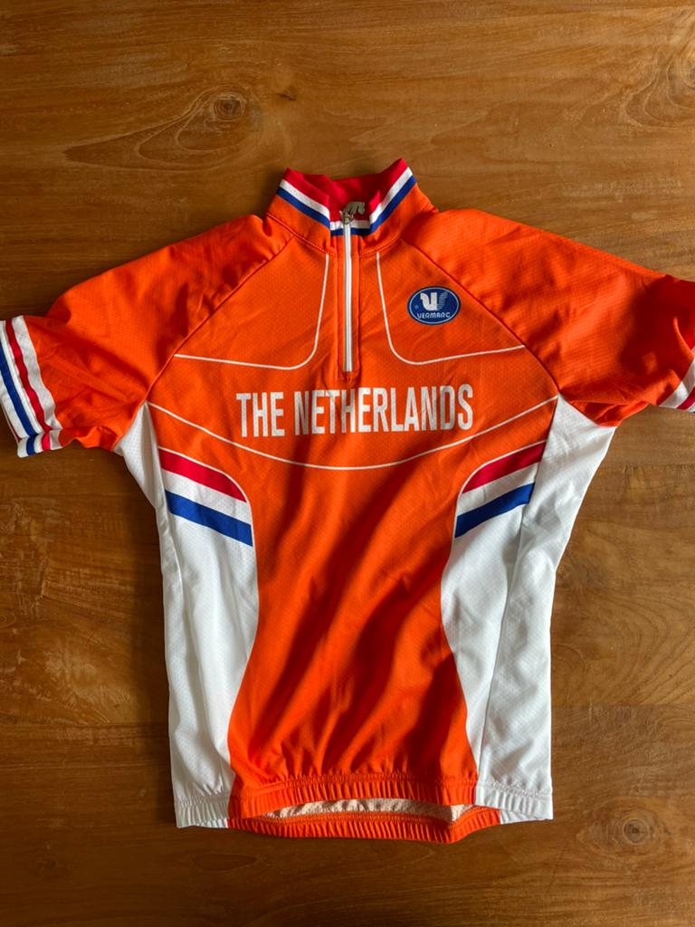 Fietsshirt (kind 8-10 jaar), Ophalen of Verzenden, Zo goed als nieuw, Bovenkleding
