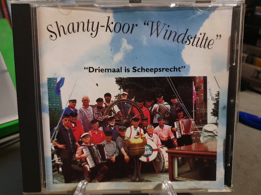 Shanty koor Windstilte driemaal is scheepsrecht CD, Ophalen, Zo goed als nieuw, Levenslied of Smartlap