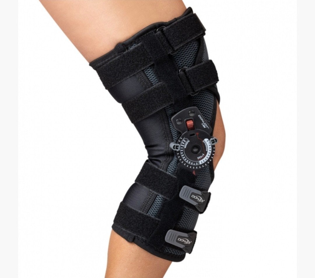 Knee brace DonJoy
Playmaker II X-ROM, size M/L, Ophalen of Verzenden, Nieuw, Overige typen, Overige merken