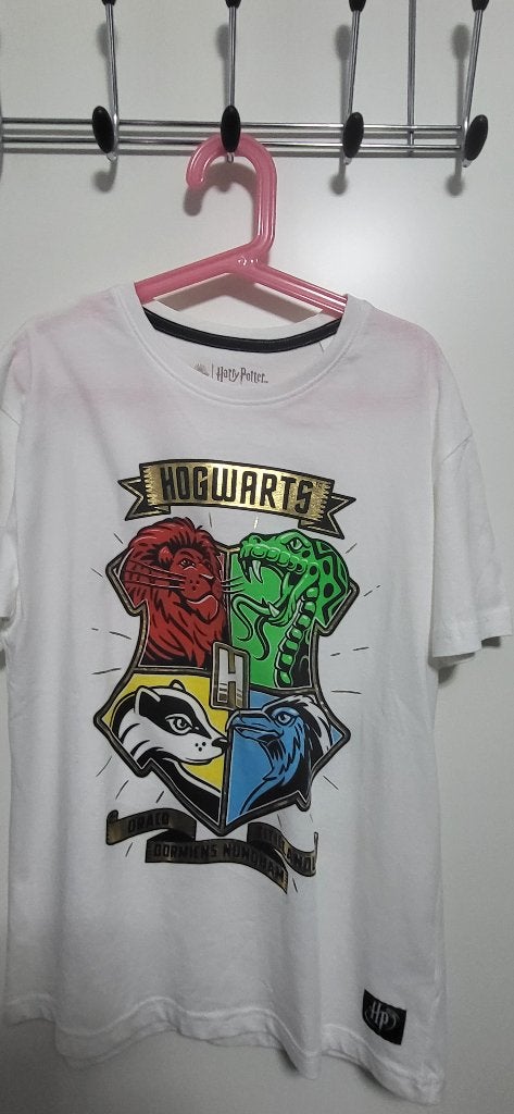 Harry Potter Hogwarts T-shirt, maat 146/152, C&A, Ophalen of Verzenden, Zo goed als nieuw, Shirt of Longsleeve