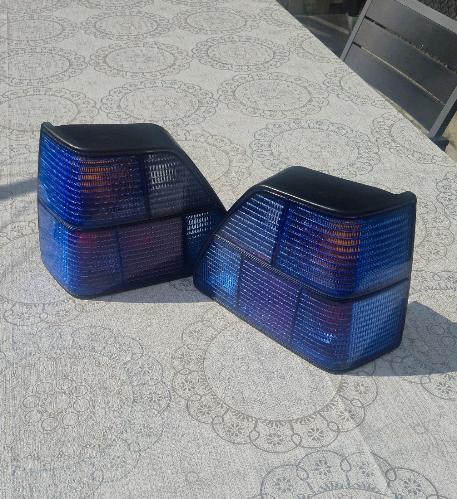 Golf 2 Hella achterlichten blauw, Ophalen of Verzenden, Gebruikt, Volkswagen