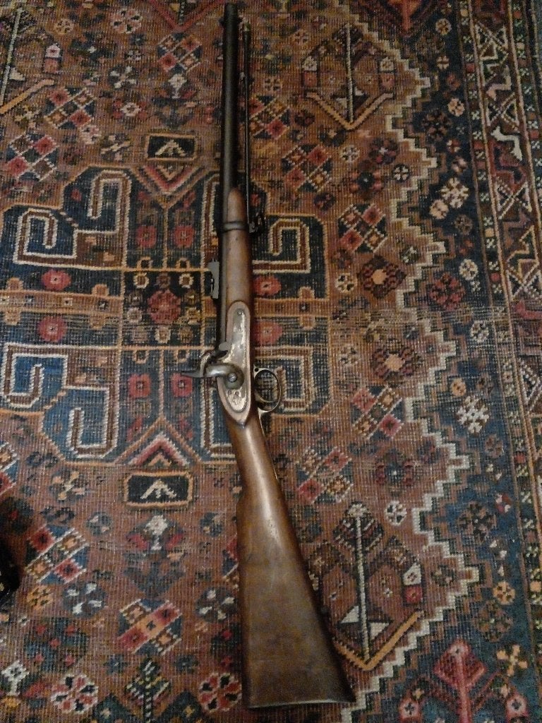 Enfield percussie carbine 1862 antiek, Ophalen of Verzenden