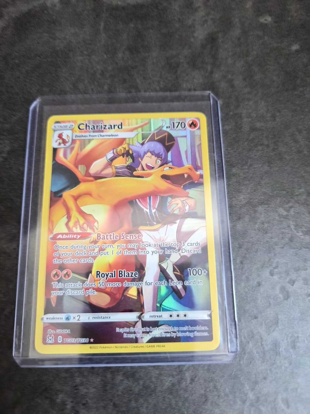 Charizard lost origin, Ophalen of Verzenden, Nieuw, Losse kaart