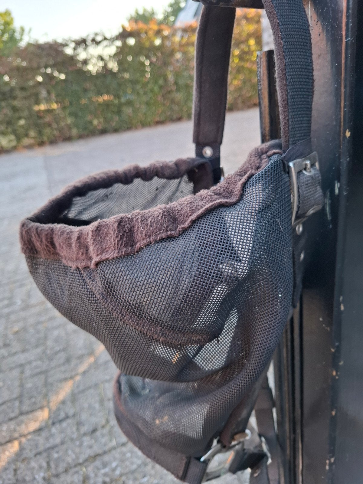 halster met vaste vliegenkap, Ophalen of Verzenden, BR, Halster, Full