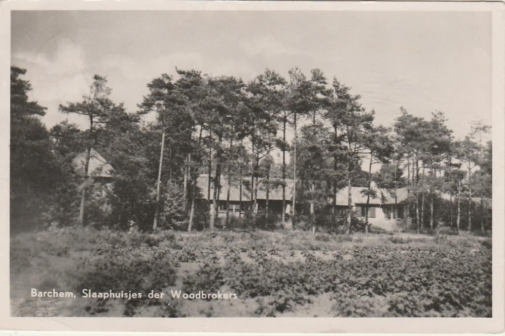 BARCHEM Slaaphuisjes der Woodbrokers 1953, Verzenden, 1940 tot 1960, Gelopen, Gelderland