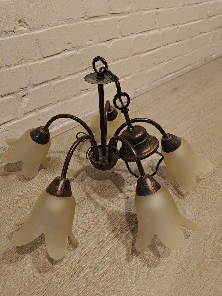 Plafondlamp, Huis en Inrichting, Ophalen, Zo goed als nieuw, Metaal