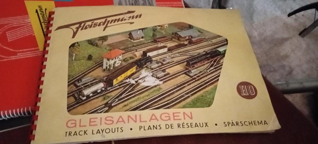 Fleischmann banenboek Ho €10,00, Gebruikt, Gelijkstroom, Fleischmann, Rails