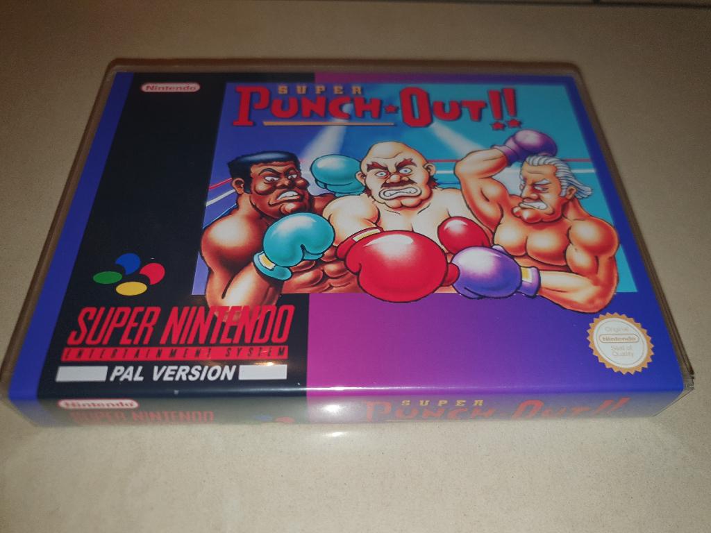 Super Punch Out SNES Game Case, Spelcomputers en Games, Games | Nintendo Super NES, Avontuur en Actie, Verzenden, 1 speler, Zo goed als nieuw